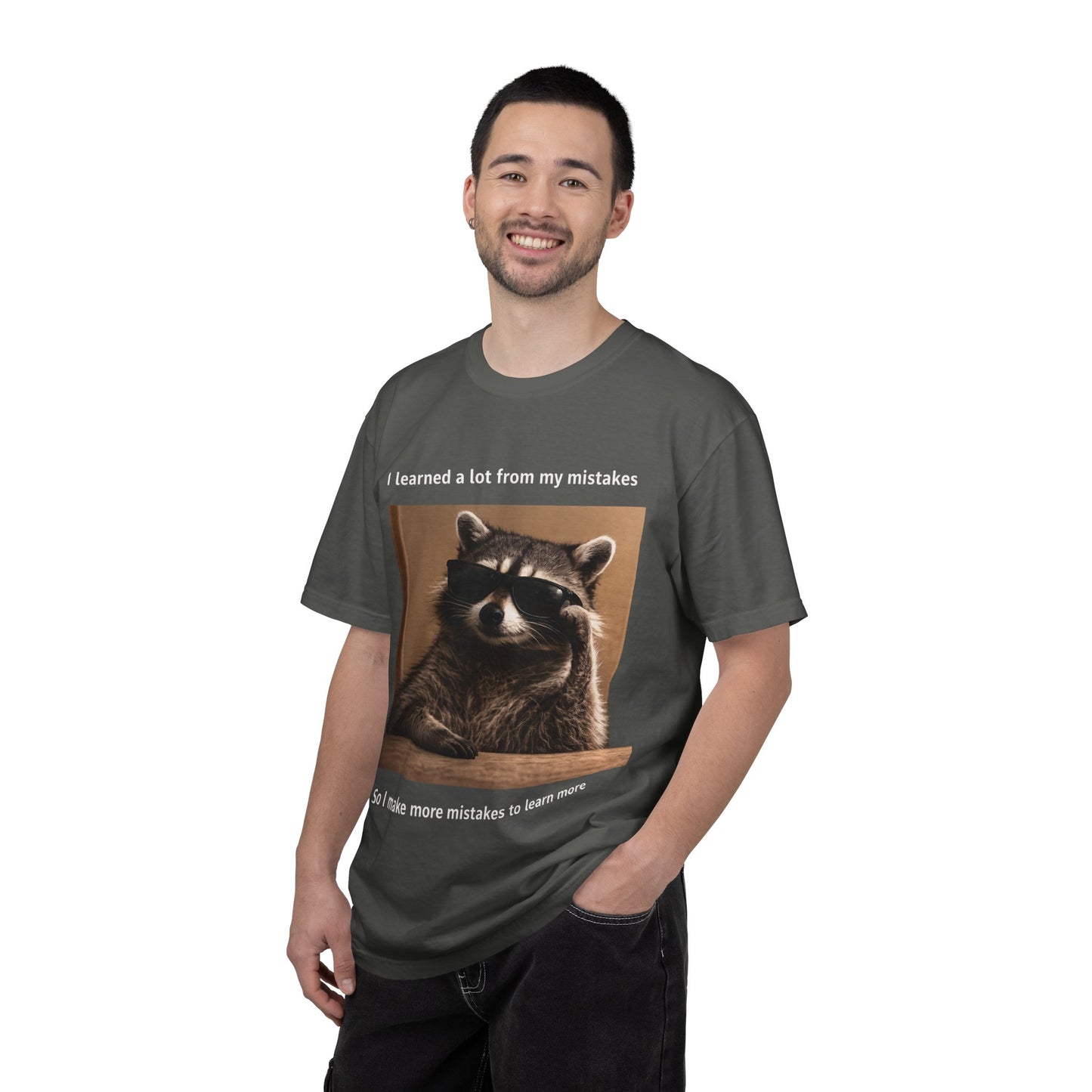 Raccoons and Mistakes Graphic T-Shirt