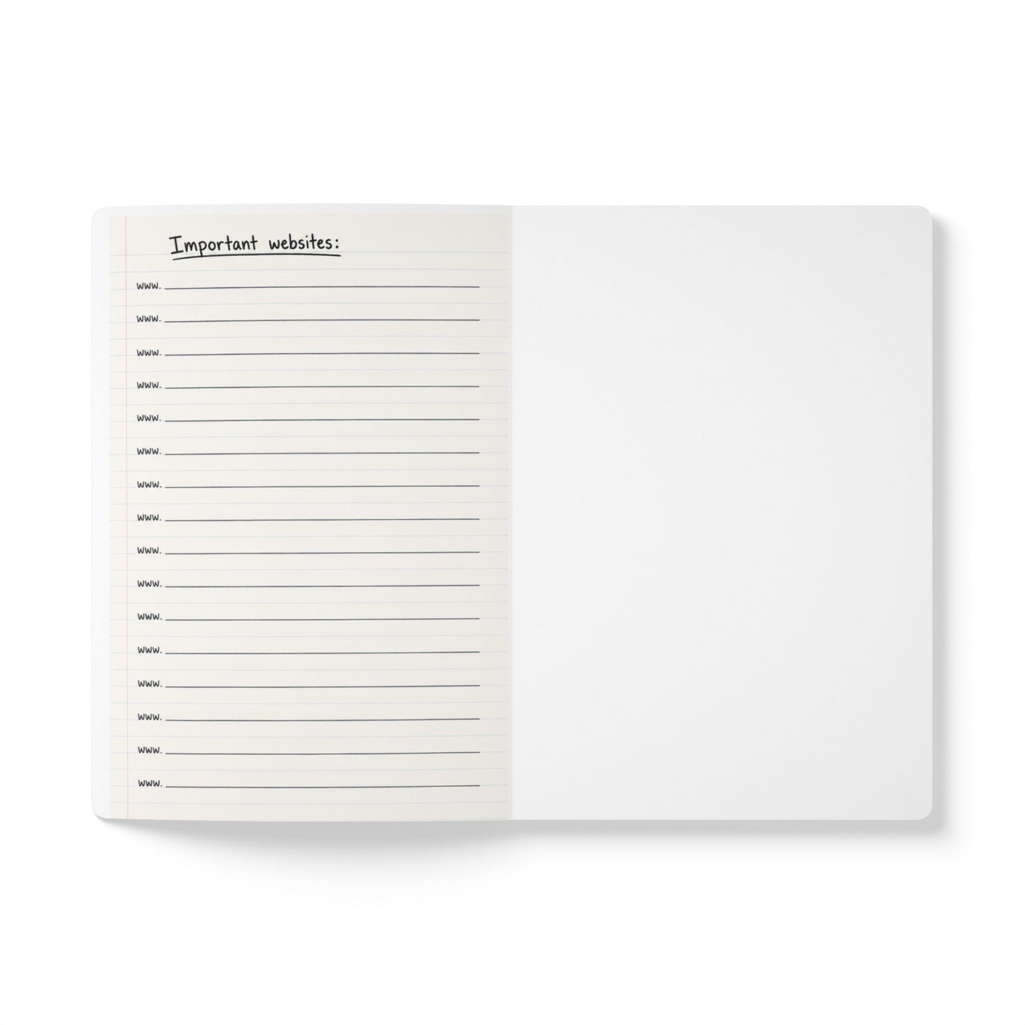 Softcover Journal — 'Less Meanies, More Weenies'