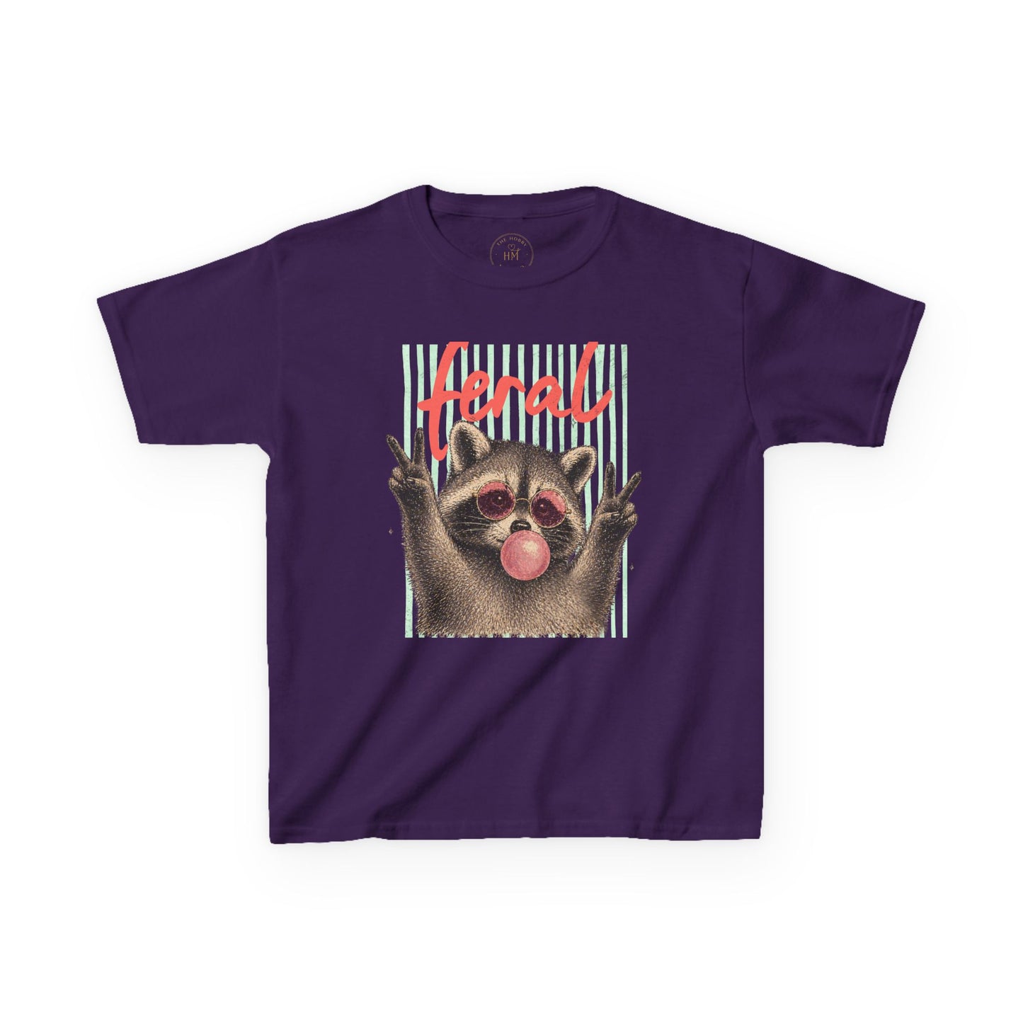 Kids 'Feral' Raccoon T-Shirt