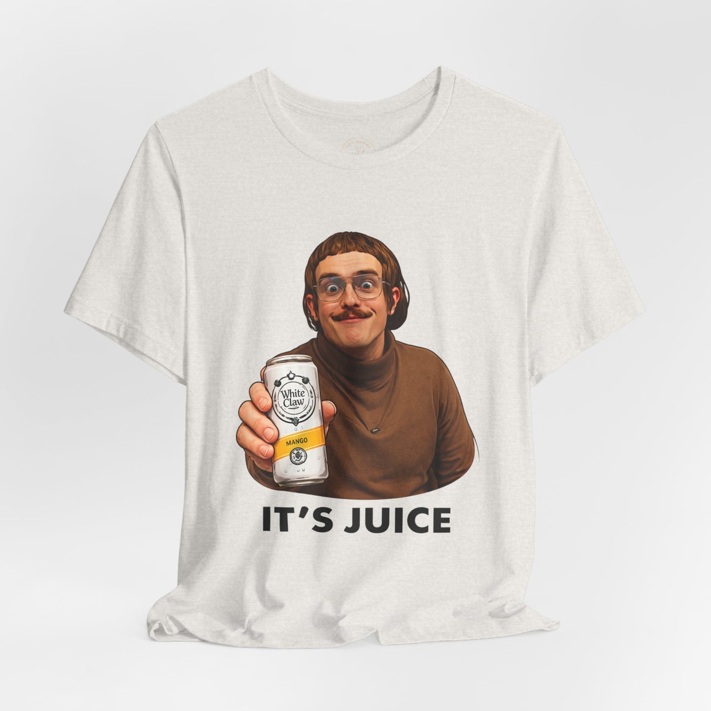 It's Juice Tee — Funny Retro Guy Holding Can Graphic T‑Shirt