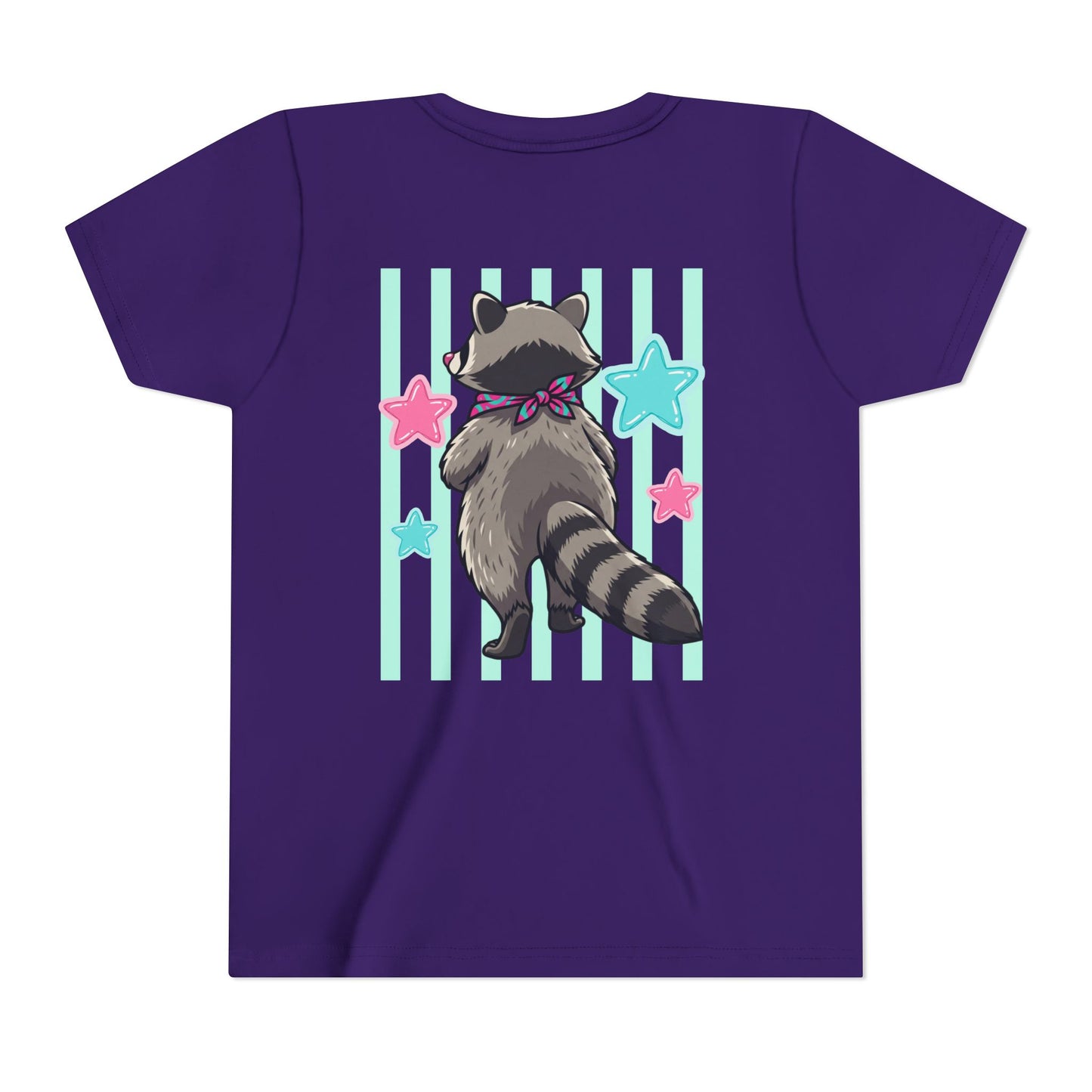 See Ya Soon Raccoon Youth Tee — Cute Cartoon Raccoon Kid Shirt