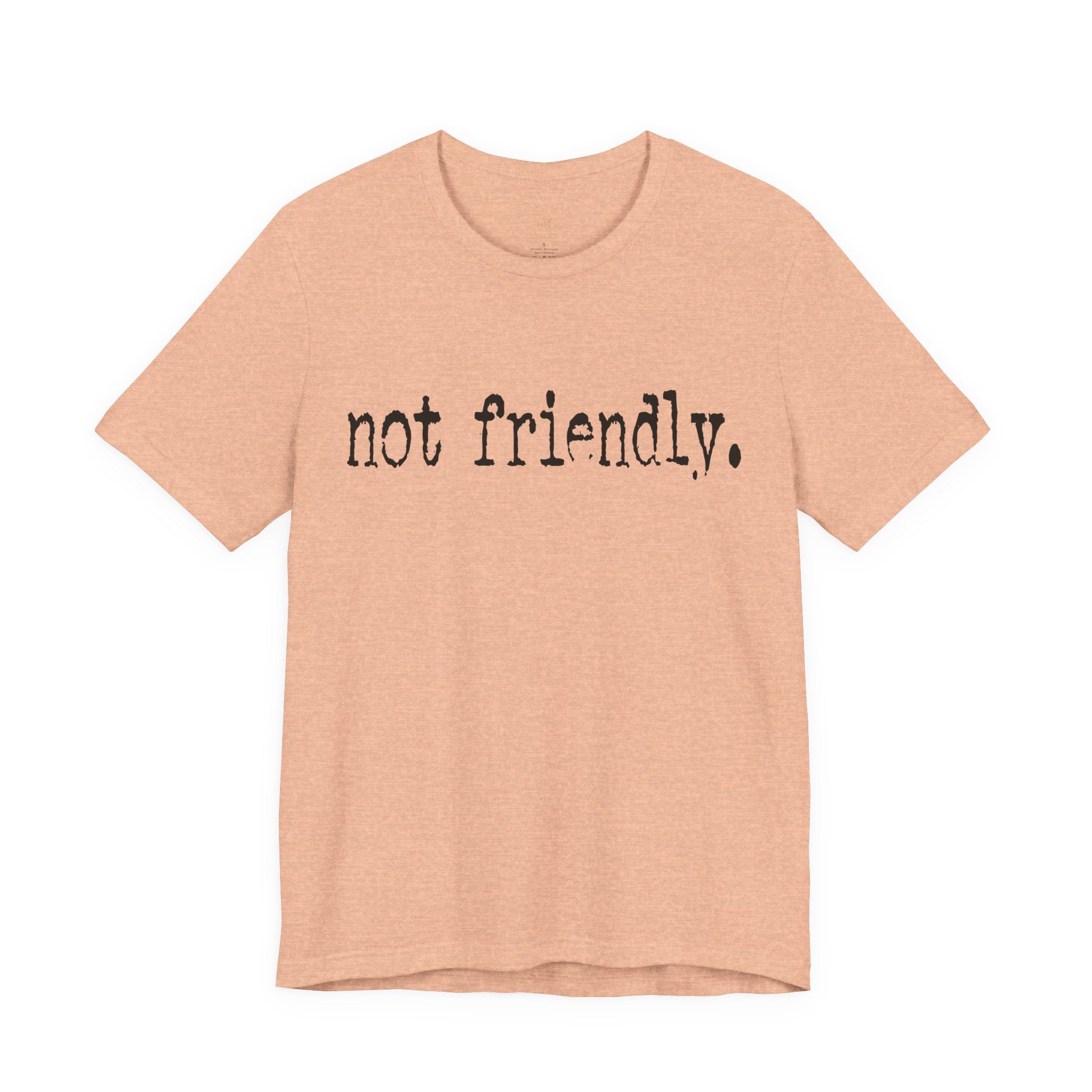 Not Friendly Graphic T‑Shirt