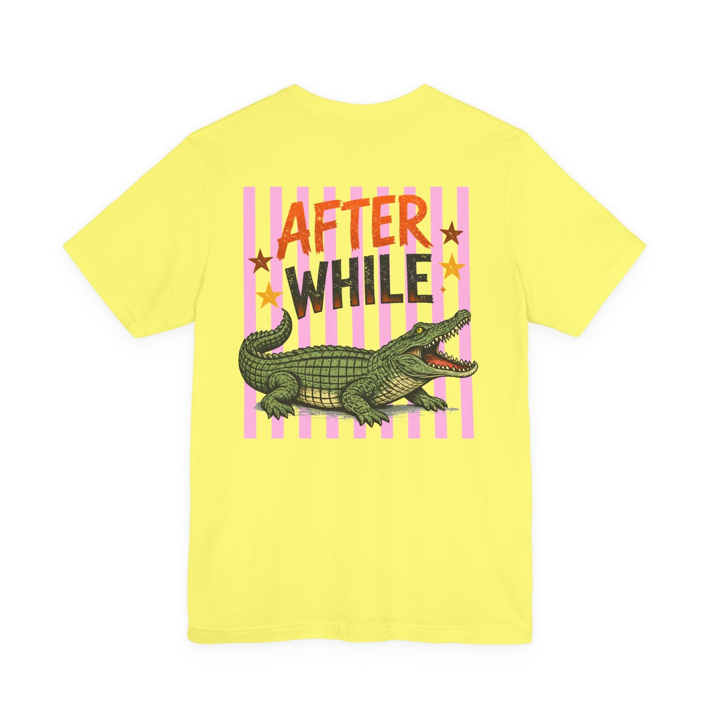 Later Alligator Graphic T-Shirt – Retro Crocodile Graphic Tee