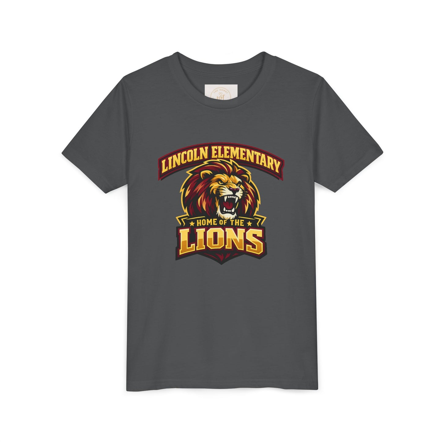 Youth Lions School Spirit Short Sleeve Tee