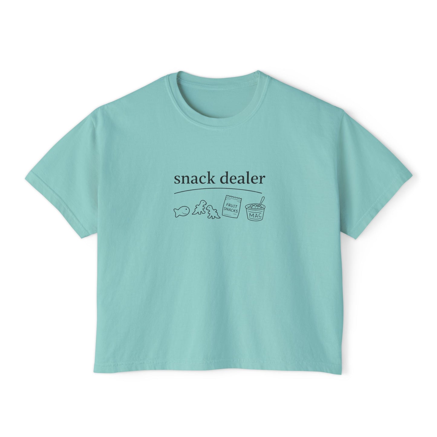 Snack Dealer Womens Boxy Tee