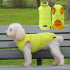 Reflective Dog Puffer Vest Winter Jacket