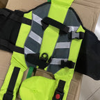 Reflective Dog Life Jacket with Rescue Handle