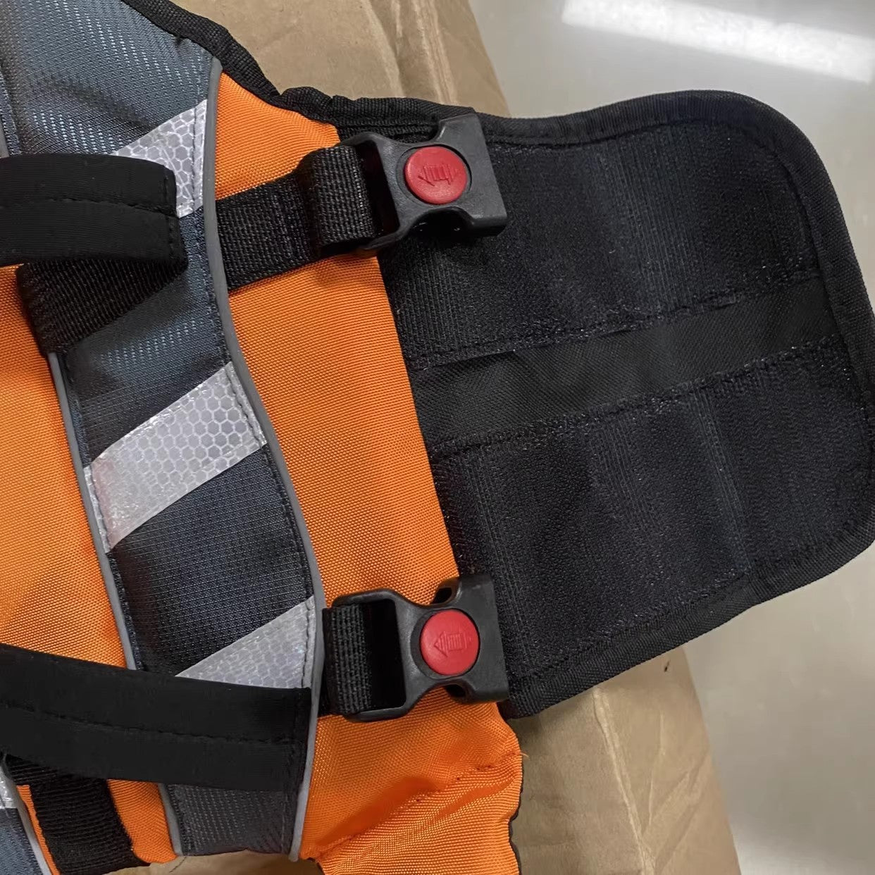 Reflective Dog Life Jacket with Rescue Handle
