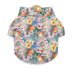 Tropical Floral Beach Hawaii Dog Shirt