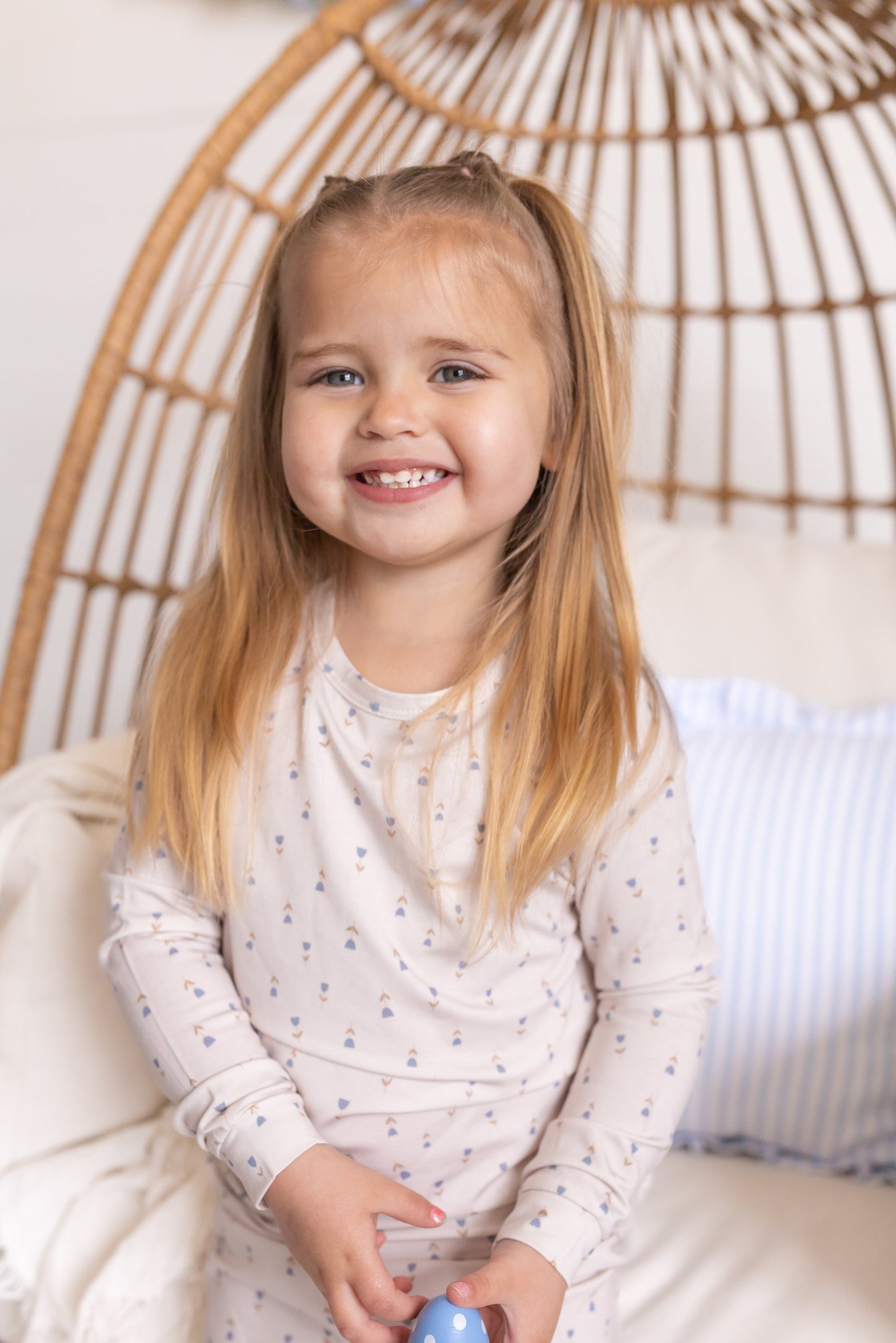 Tiny Tulips 2pc Bamboo Baby and Toddler Pajamas