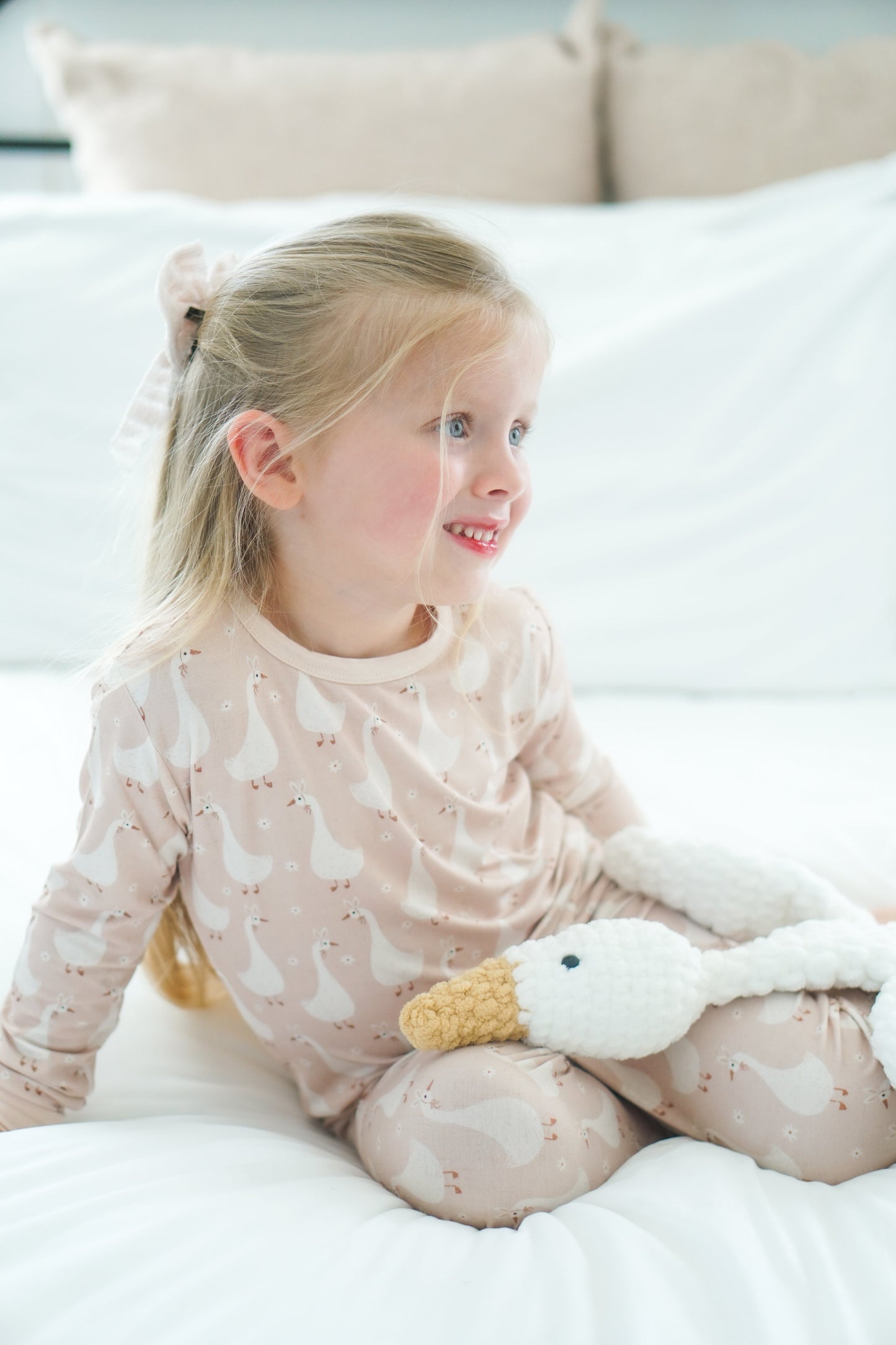 Silly Goose on the Loose 2pc Baby and Toddler Bamboo Pajamas