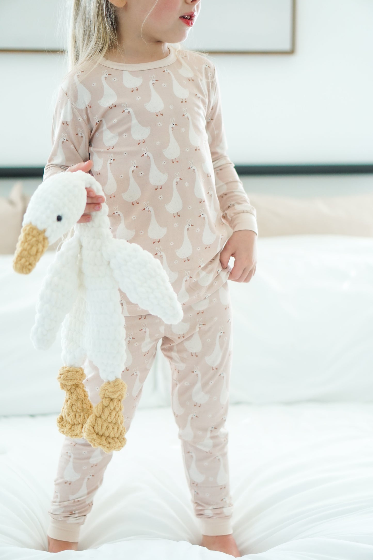 Silly Goose on the Loose 2pc Baby and Toddler Bamboo Pajamas