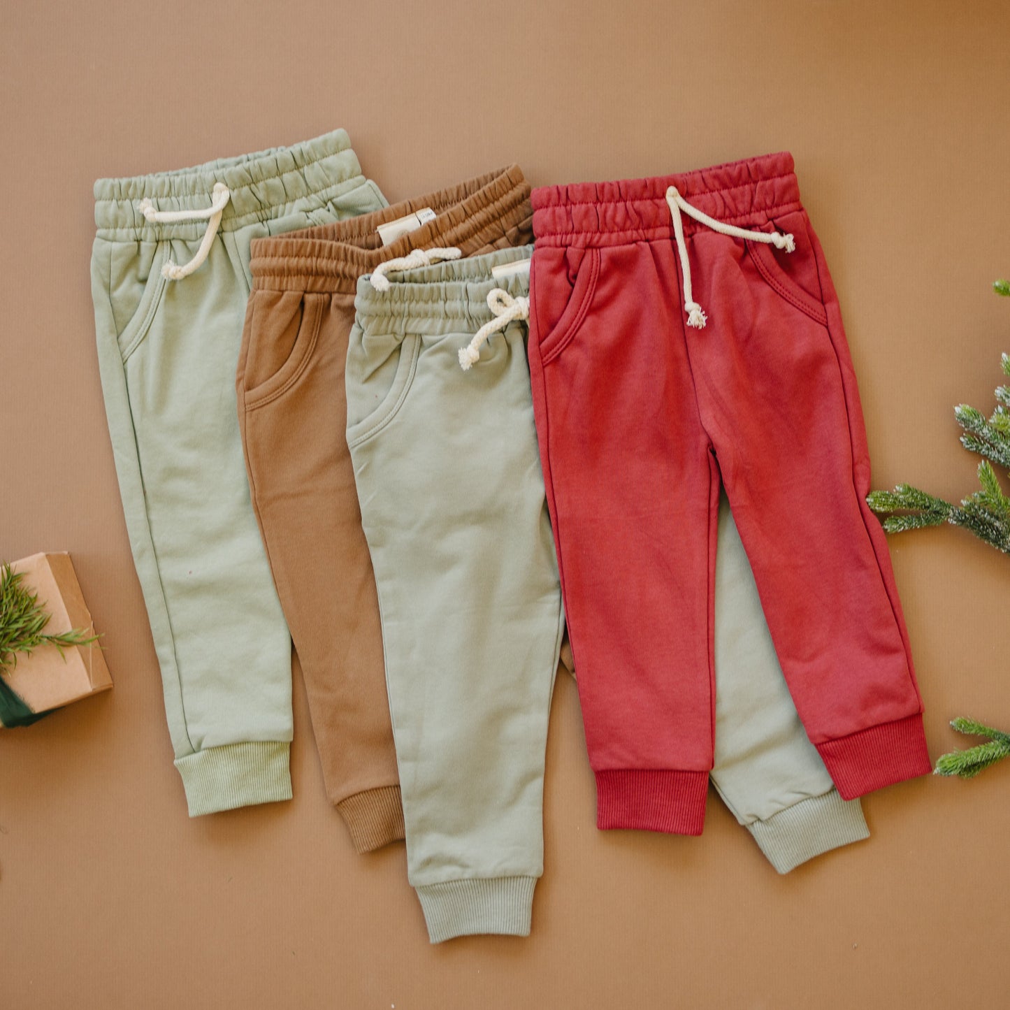 Cotton French Terry Kids Jogger Pants
