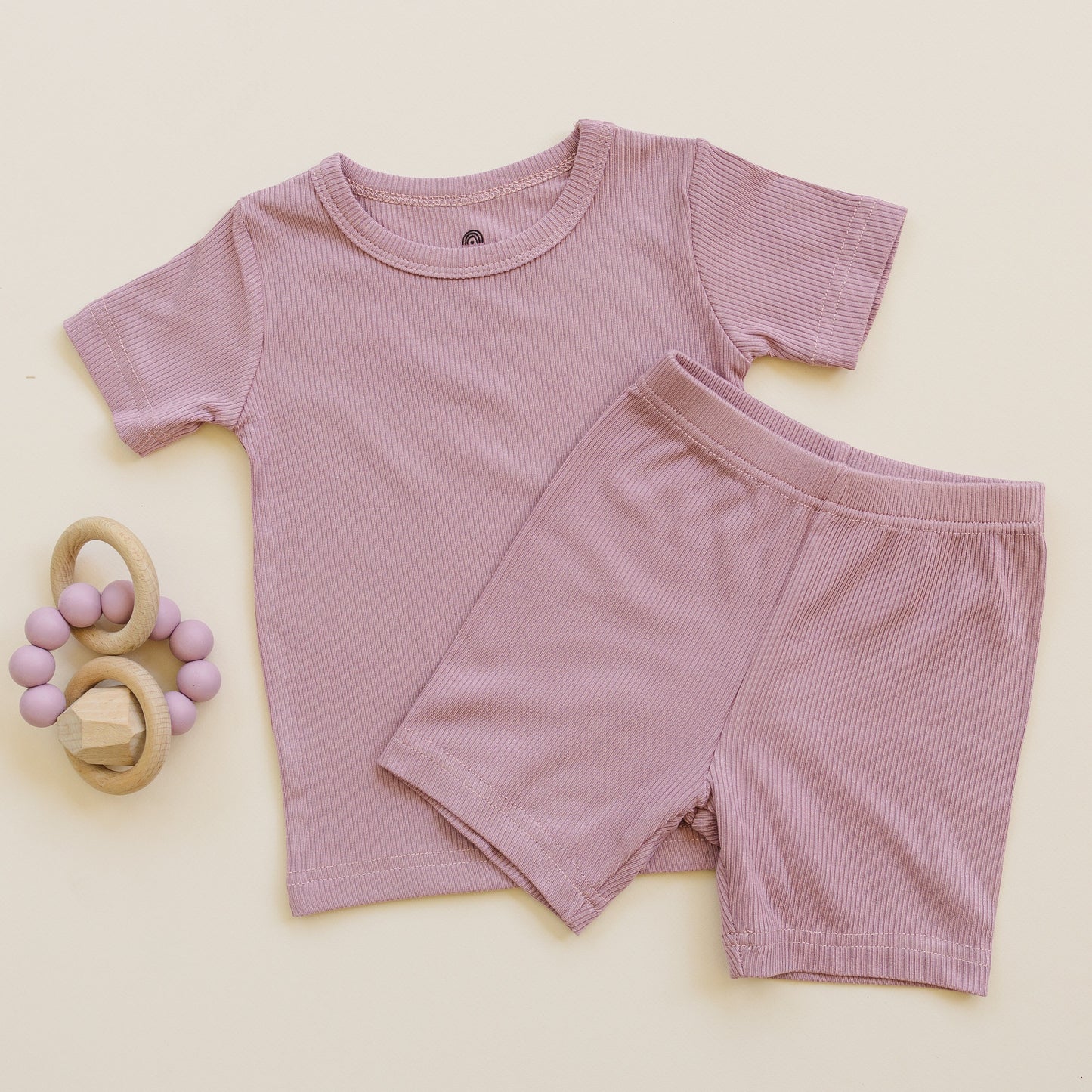 Solid Ribbed Bamboo 2pc Pajamas Baby and Toddler  - more colors