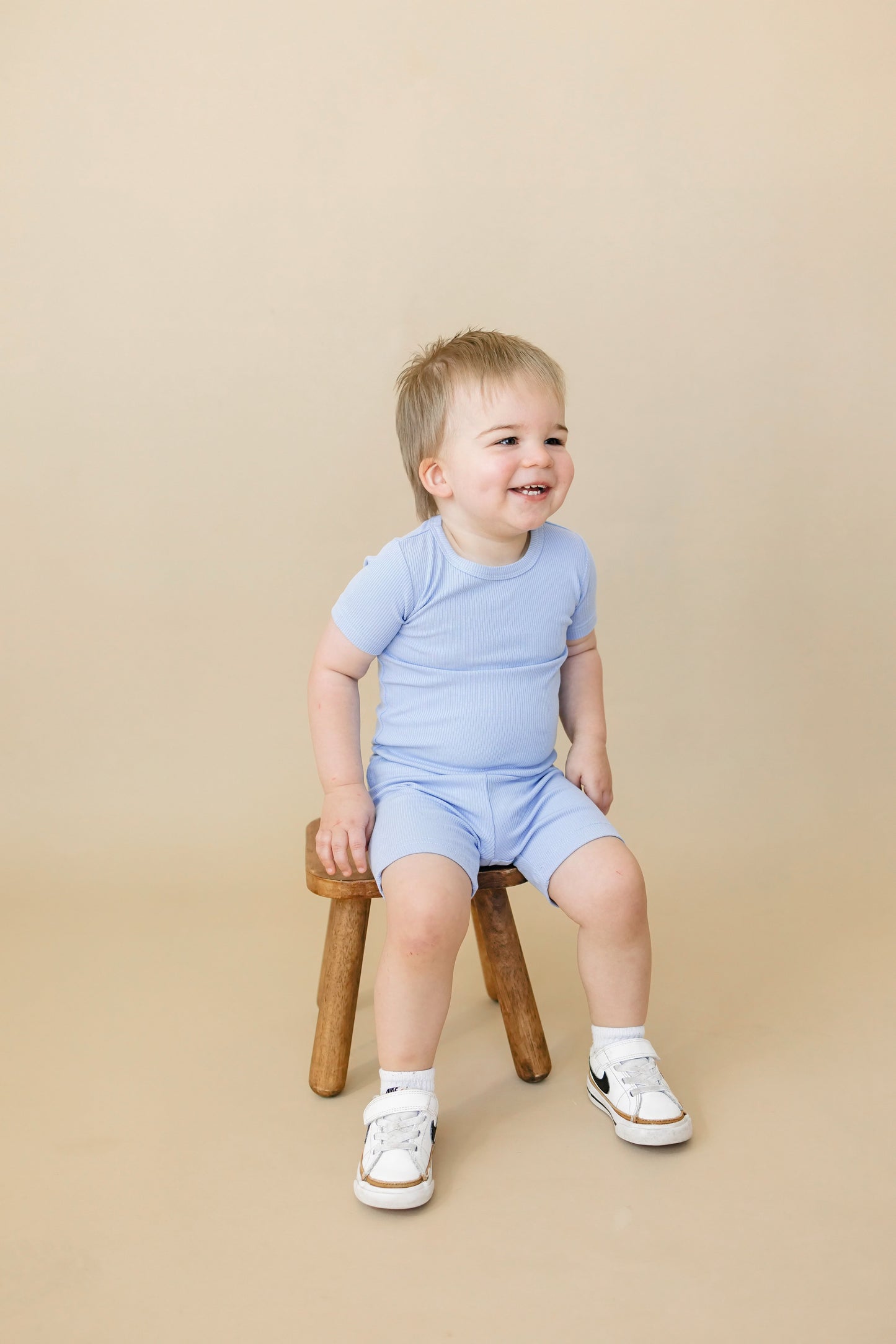 Solid Ribbed Bamboo 2pc Pajamas Baby and Toddler  - more colors
