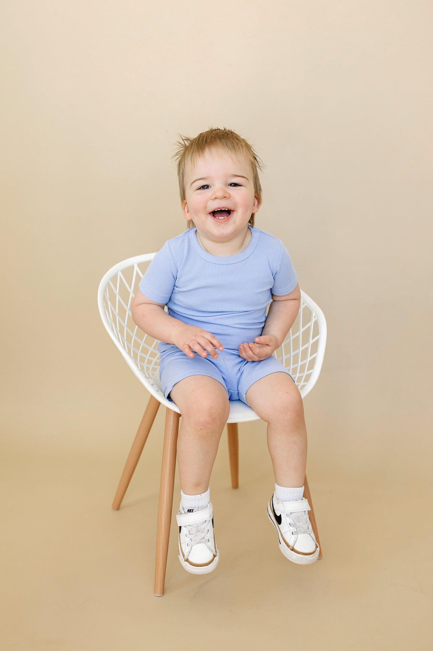 Solid Ribbed Bamboo 2pc Pajamas Baby and Toddler  - more colors