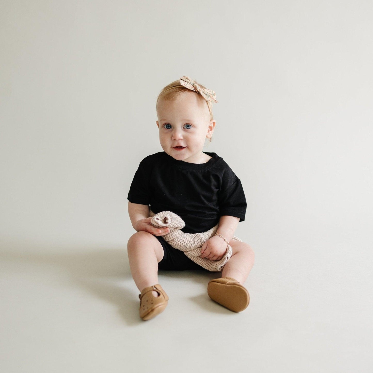 Bamboo Tee & Bike Shorts For Baby and Toddler- sold as separates