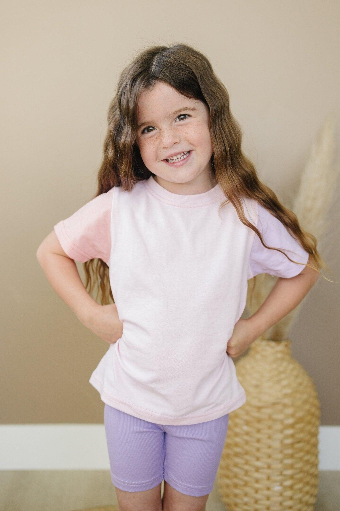Ribbed Bamboo Baby & Kids Bike Shorts