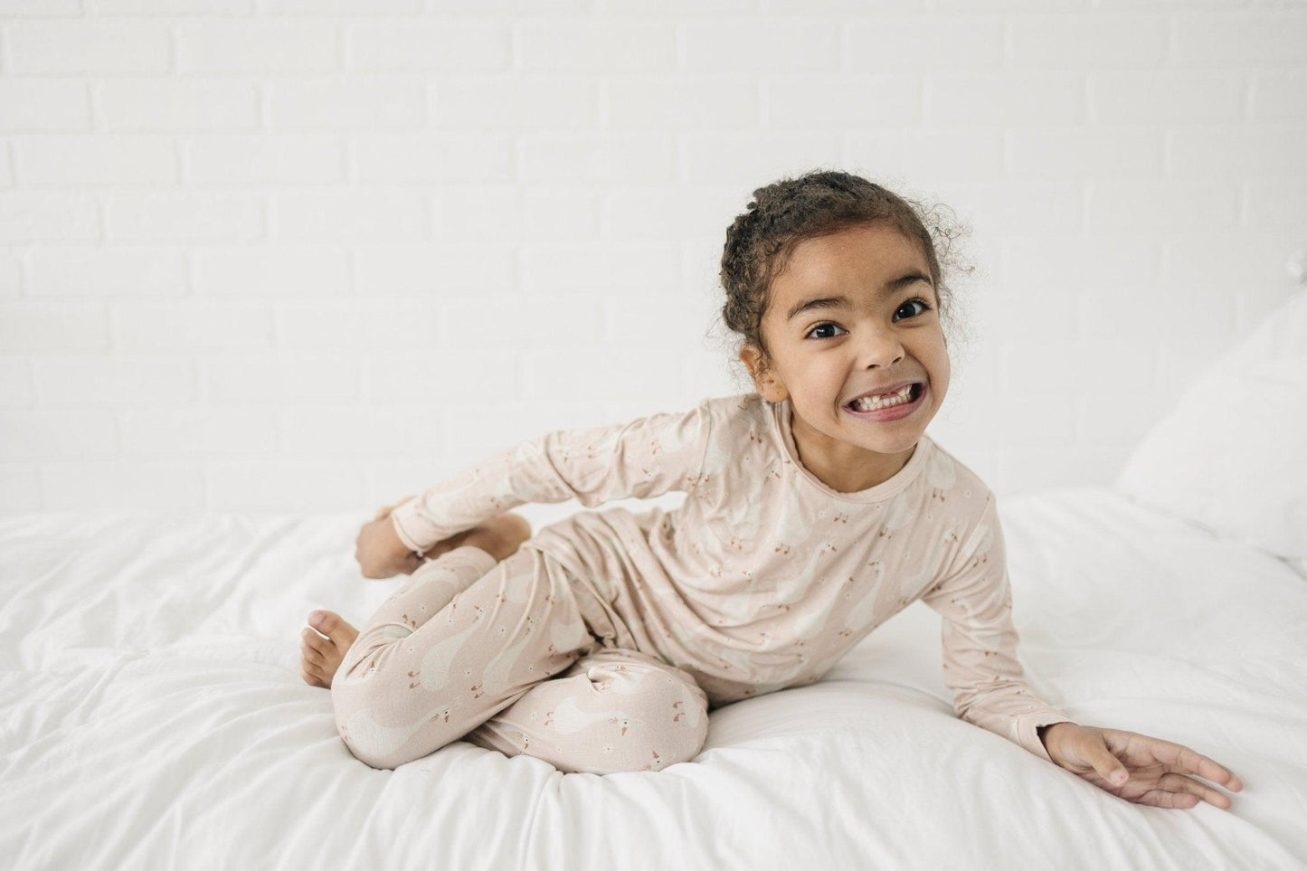 Silly Goose on the Loose 2pc Baby and Toddler Bamboo Pajamas